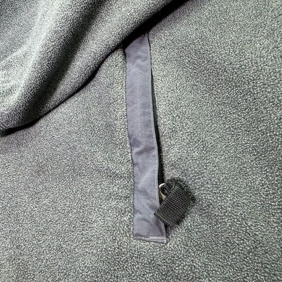 Curfew Full Zip Jacket Mens‎ XL Gray Fleece Nylon Pockets Mock Neck Outdoors Ski - Picture 7 of 12